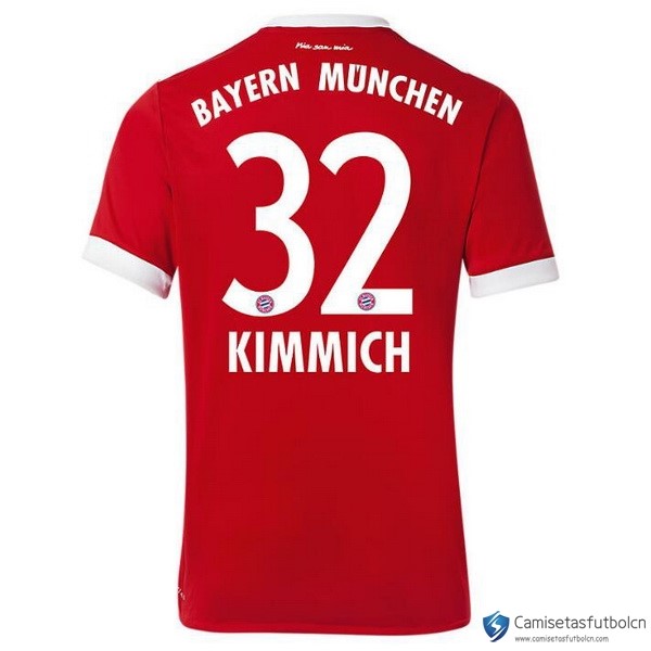 Camiseta Bayern Munich Primera equipo Kimmich 2017-18